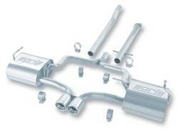 Borla - Borla 140120 Touring Cat-Back Exhaust System - Image 1