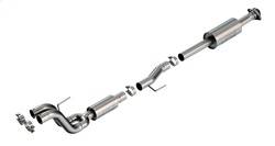 Borla - Borla 60731 Mid-Pipes With S-Type Muffler - Image 1