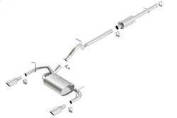 Borla - Borla 140459 Touring Cat-Back Exhaust System - Image 1