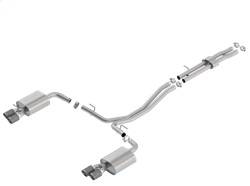 Borla - Borla 140765CF S-Type Cat-Back Exhaust System - Image 1