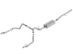 Borla - Borla 140767 Touring Cat-Back Exhaust System - Image 1