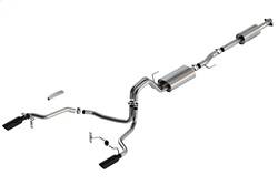 Borla - Borla 140862BC Touring Cat-Back Exhaust System - Image 1