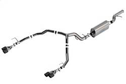 Borla - Borla 140858CF Touring Cat-Back Exhaust System - Image 1