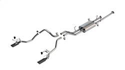 Borla - Borla 140333BC Touring Cat-Back Exhaust System - Image 1