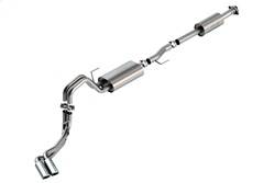 Borla - Borla 140870 Touring Cat-Back Exhaust System - Image 1