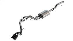 Borla - Borla 140854BC Touring Cat-Back Exhaust System - Image 1