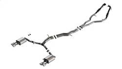 Borla - Borla 140749SB S-Type Cat-Back Exhaust System - Image 1