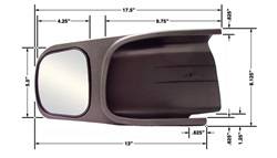 CIPA Mirrors - CIPA Mirrors 10700 Custom Towing Mirror Set - Image 1