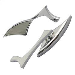 CIPA Mirrors - CIPA Mirrors 01923 Motorcycle Modern Line Mirror Kit - Image 1