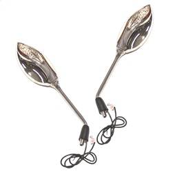 CIPA Mirrors - CIPA Mirrors 01935 Motorcycle Sport Bike Lighted Mirror Kit - Image 1