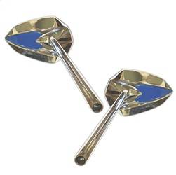 CIPA Mirrors - CIPA Mirrors 01946 Motorcycle Mirror Kit - Image 1