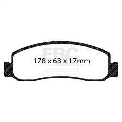 EBC Brakes - EBC Brakes S14KF1246 S14 Kits Greenstuff and RK Rotors SUV - Image 1