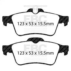 EBC Brakes - EBC Brakes S11KR1380 S11 Kits Greenstuff 2000 and RK Rotors - Image 1