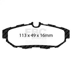 EBC Brakes - EBC Brakes S10KR1217 S10 Kits Greenstuff 2000 and GD Rotors - Image 1