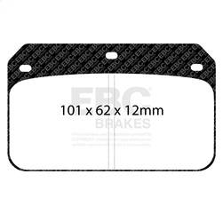 EBC Brakes - EBC Brakes DP4001R Yellowstuff Street And Track Brake Pads - Image 1