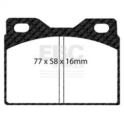 EBC Brakes - EBC Brakes DP2220 Greenstuff 2000 Series Sport Brake Pads - Image 1