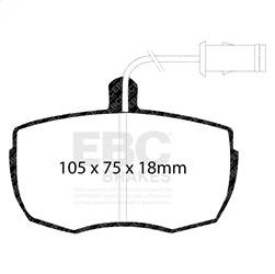 EBC Brakes - EBC Brakes UD519 Ultimax OEM Replacement Brake Pads - Image 1