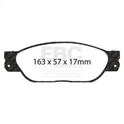 EBC Brakes - EBC Brakes UD805 Ultimax OEM Replacement Brake Pads - Image 1