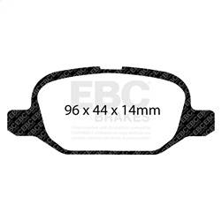 EBC Brakes - EBC Brakes UD1569 Ultimax OEM Replacement Brake Pads - Image 1