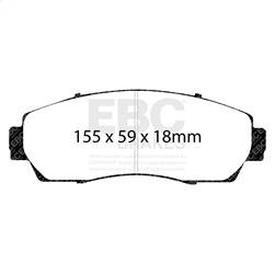 EBC Brakes - EBC Brakes DP21743 Greenstuff 2000 Series Sport Brake Pads - Image 1