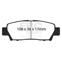 EBC Brakes - EBC Brakes DP31714C Redstuff Ceramic Low Dust Brake Pads - Image 1