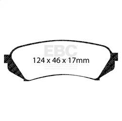 EBC Brakes - EBC Brakes UD773 Ultimax OEM Replacement Brake Pads - Image 1