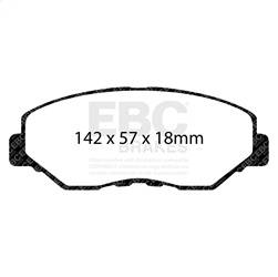 EBC Brakes - EBC Brakes UD914 Ultimax OEM Replacement Brake Pads - Image 1