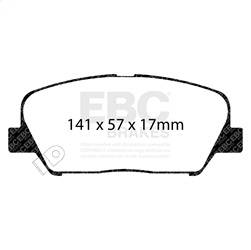 EBC Brakes - EBC Brakes DP21856 Greenstuff 2000 Series Sport Brake Pads - Image 1