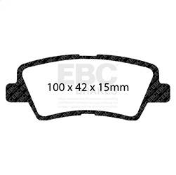 EBC Brakes - EBC Brakes DP21875 Greenstuff 2000 Series Sport Brake Pads - Image 1