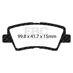 EBC Brakes - EBC Brakes DP21865 Greenstuff 2000 Series Sport Brake Pads - Image 1