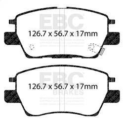 EBC Brakes - EBC Brakes DP43052R Yellowstuff Street And Track Brake Pads - Image 1
