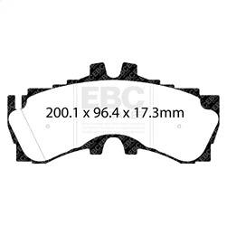 EBC Brakes - EBC Brakes DP32323C Redstuff Ceramic Low Dust Brake Pads - Image 1