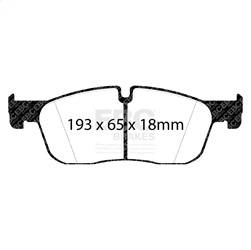 EBC Brakes - EBC Brakes DP22255 Greenstuff 2000 Series Sport Brake Pads - Image 1