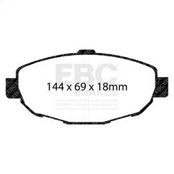 EBC Brakes - EBC Brakes DP31007C Redstuff Ceramic Low Dust Brake Pads - Image 1