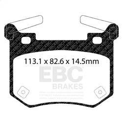 EBC Brakes - EBC Brakes DP22357 Greenstuff 2000 Series Sport Brake Pads - Image 1