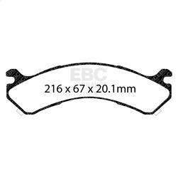 EBC Brakes - EBC Brakes S13KR1273 S13 Kits Yellowstuff and RK Rotors - Image 1