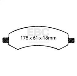 EBC Brakes - EBC Brakes S9KF1175 S9 Kits Yellowstuff and USR Rotors - Image 1