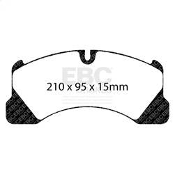 EBC Brakes - EBC Brakes S12KF2228 S12 Kits Redstuff and RK Rotors - Image 1