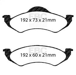 EBC Brakes - EBC Brakes S1KF1351 S1 Kits Ultimax 2 and RK Rotors - Image 1