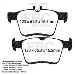 EBC Brakes - EBC Brakes S12KR1494 S12 Kits Redstuff and RK Rotors - Image 1