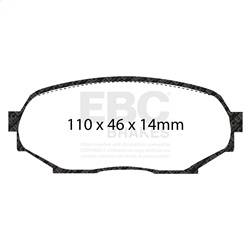 EBC Brakes - EBC Brakes S11KF1575 S11 Kits Greenstuff 2000 and RK Rotors - Image 1