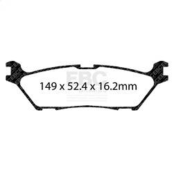 EBC Brakes - EBC Brakes S14KR1232 S14 Kits Greenstuff and RK Rotors SUV - Image 1