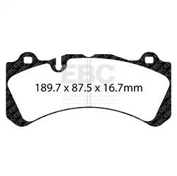 EBC Brakes - EBC Brakes DP5071NDX Bluestuff NDX Full Race Brake Pads - Image 1