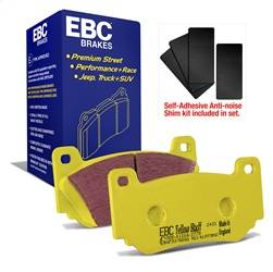 EBC Brakes - EBC Brakes DP41377R Yellowstuff Street And Track Brake Pads - Image 1