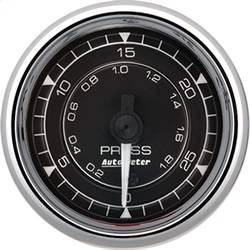 AutoMeter - AutoMeter 9764 Chrono Fuel Pressure Gauge - Image 1