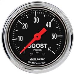 AutoMeter - AutoMeter 2405 Traditional Chrome Mechanical Boost/Vacuum Gauge - Image 1