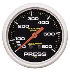 AutoMeter - AutoMeter 5425 Pro-Comp Liquid-Filled Mechanical Pressure Gauge - Image 1
