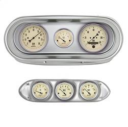 AutoMeter - AutoMeter 2127-02 Antique Beige 6 Gauge Set TACH/MPH/FUEL/OILP/WTMP/VOLT - Image 1