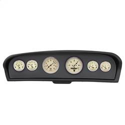AutoMeter - AutoMeter 2144-02 Antique Beige 6 Gauge Set TACH/MPH/FUEL/OILP/WTMP/VOLT - Image 1