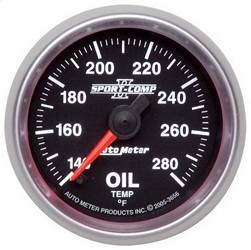 AutoMeter - AutoMeter 3656 Sport-Comp II Digital Oil Temperature Gauge - Image 1